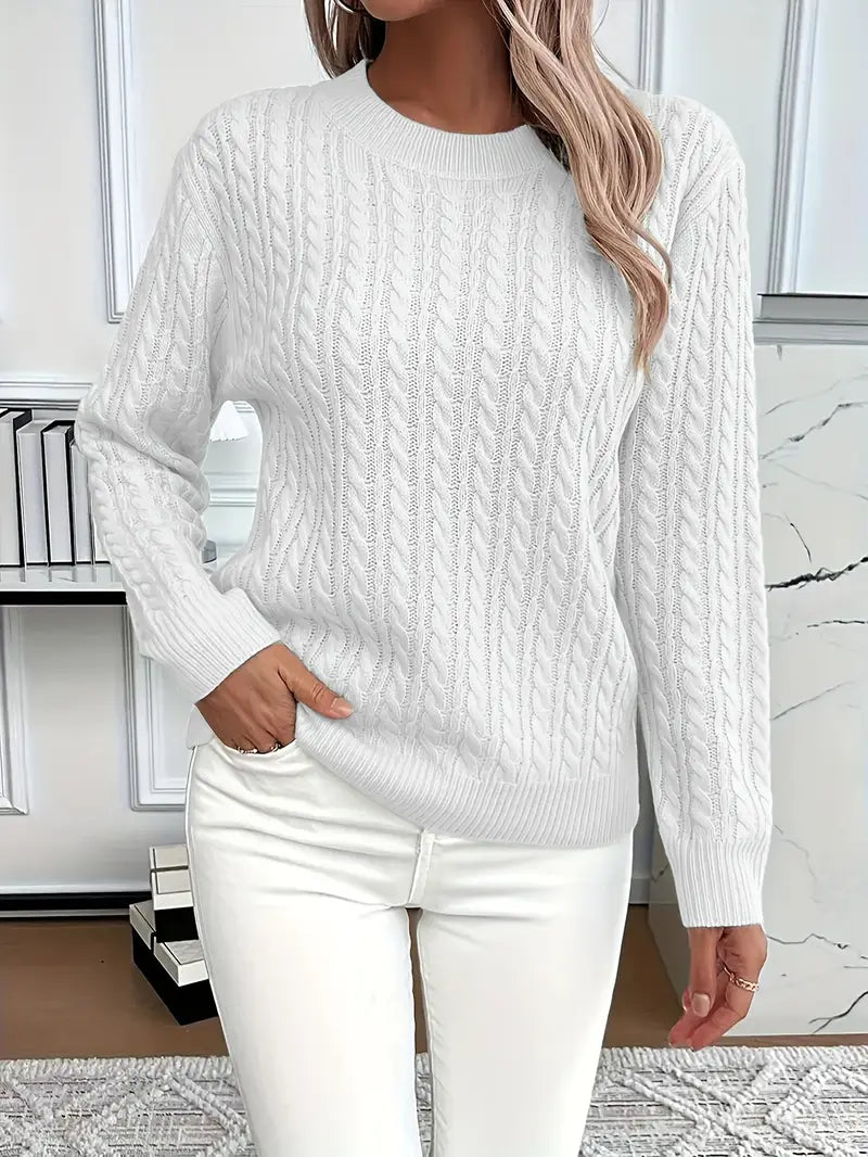 Blanca™ | Ladies' Cable Sweater — 1