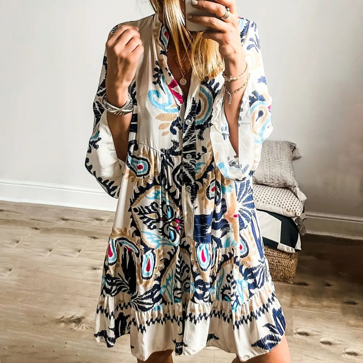 Veronique | Bohemian Tunic Dress