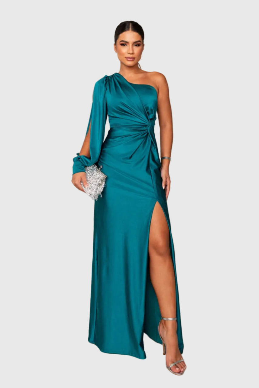 Melyssa | Elegant Flowing Evening Maxi Dress