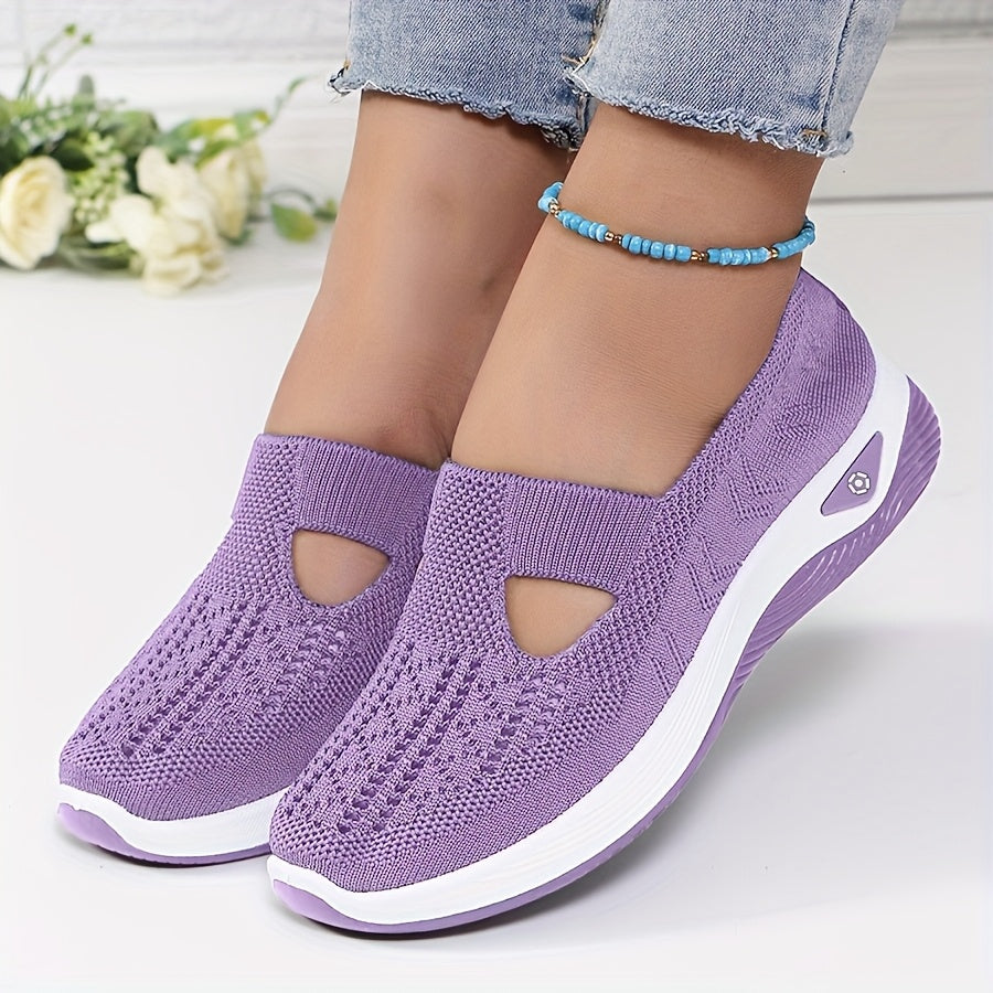 Easy Slip-On Sneakers with Stable Comfort