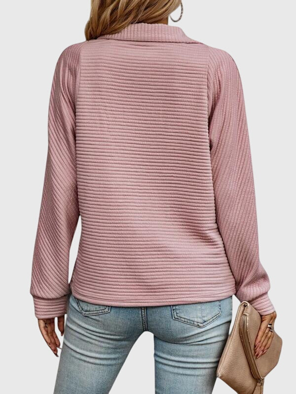 Molly | Elegant Half-Zip Sweater — 9