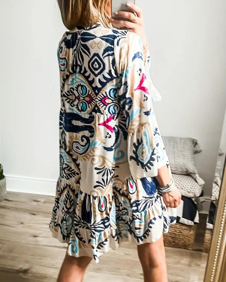Veronique | Bohemian Tunic Dress