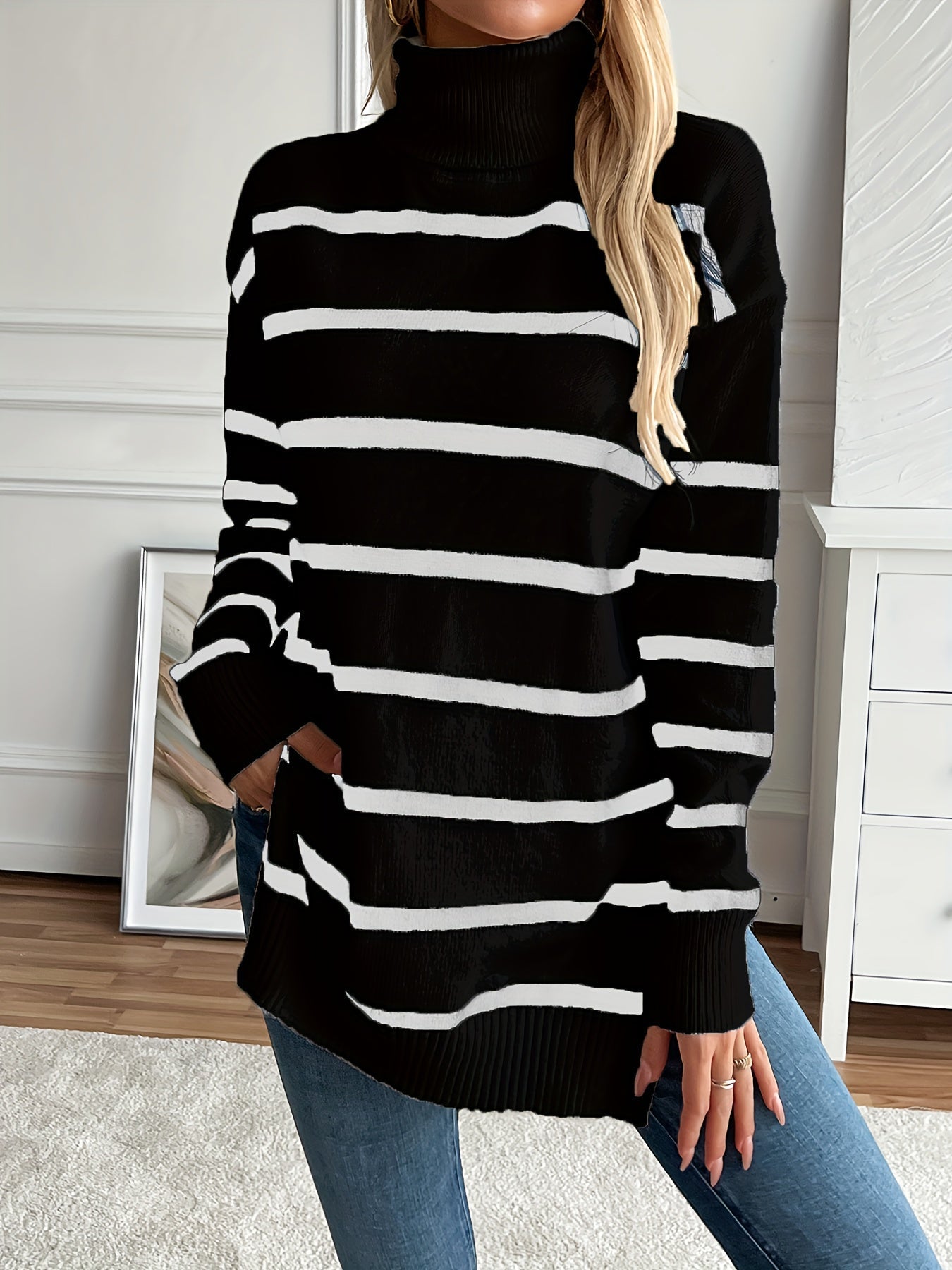 Maya - Striped Sweater — 7