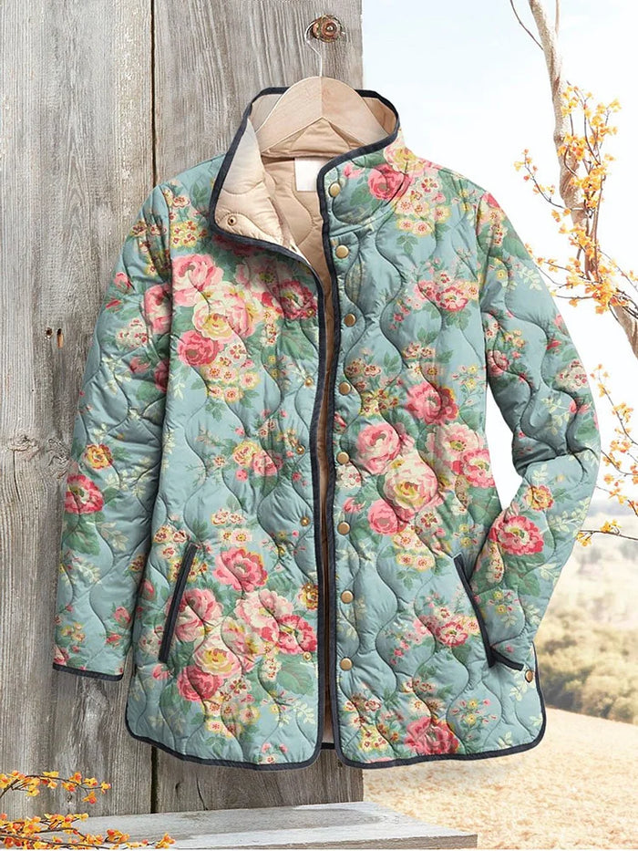 DOROTHEA | COUNTRY BLOOM QUILTED JACKET — 1