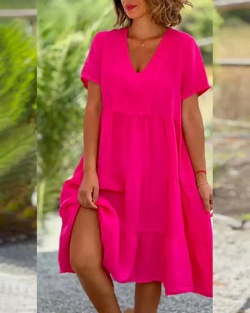 Bexley | Relaxed V-Neck Summer Dress