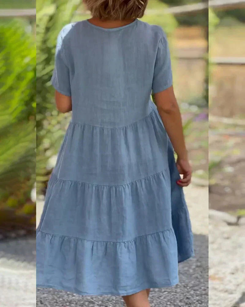 Bexley | Relaxed V-Neck Summer Dress