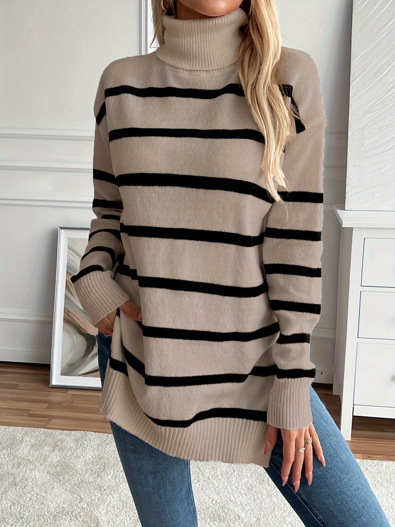 Maya - Striped Sweater — 6
