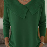 Shelby™ | Ribbed Collar Sweater — 3