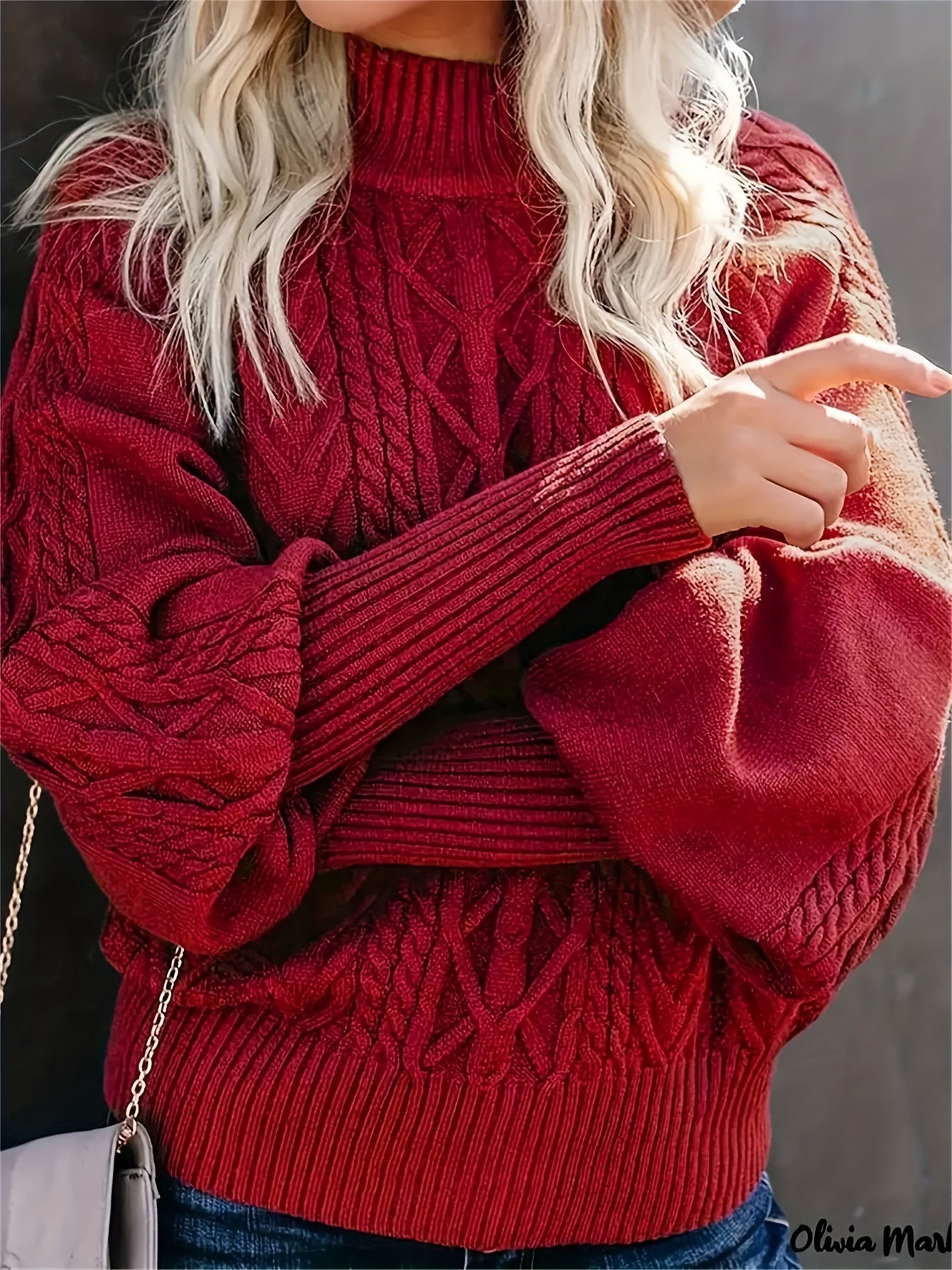 Tinsley - Casual Long Sleeve Knitted Sweater — 7
