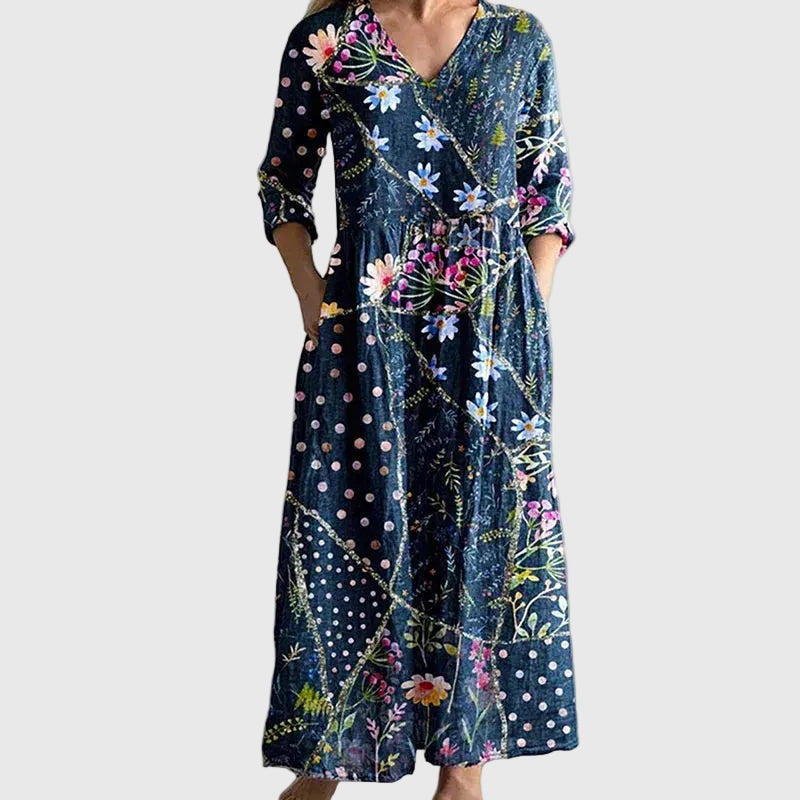 Saule | Graceful Flowing Maxi Dress