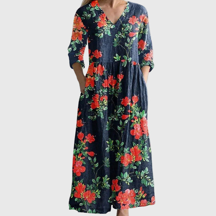 Saule | Graceful Flowing Maxi Dress