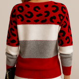 Charlene | Leopard Print Casual Sweater — 7