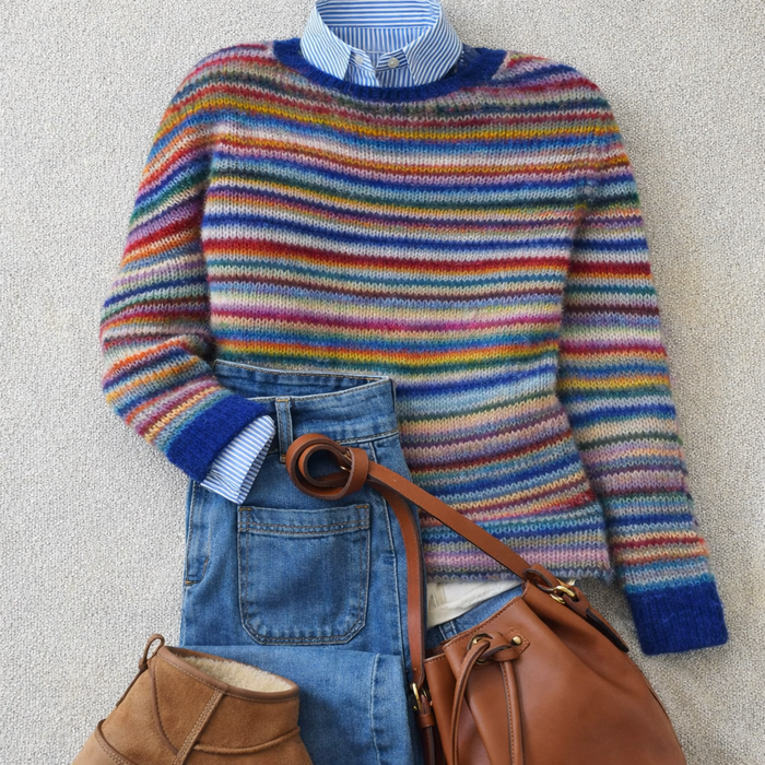 Megan™ | Heritage Nordic Knit Sweater — 1