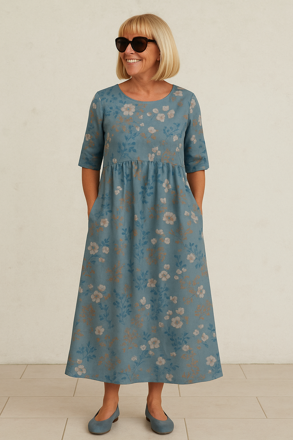 Luna | Relaxed Midi Dress