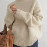 Maria | Cashmere Luxe Turtleneck Sweater — 1