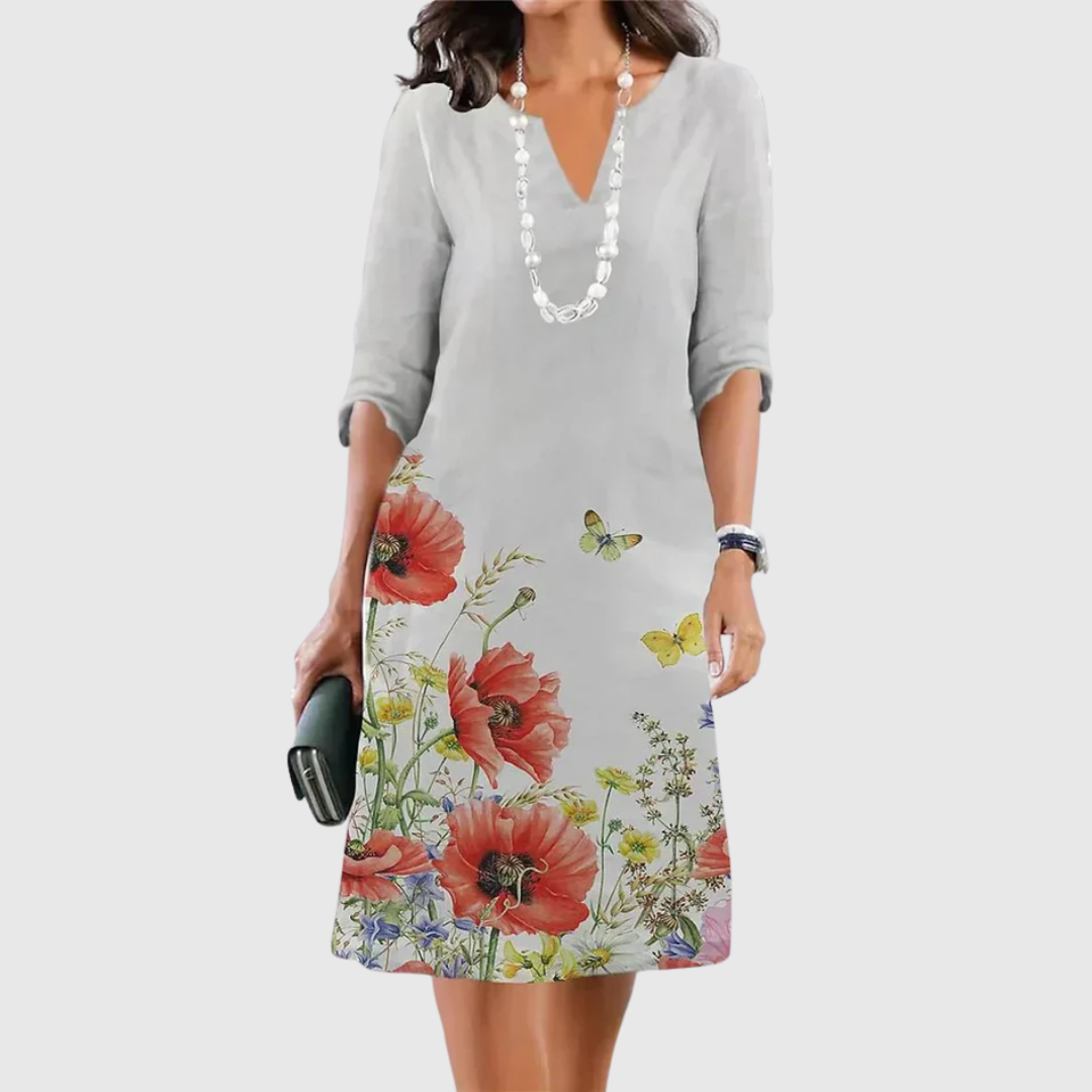 Eleanor | Tiered Floral Dress