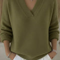 Vivelle™ | Relaxed V-Neck Sweater — 3