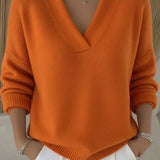 Vivelle™ | Relaxed V-Neck Sweater — 5