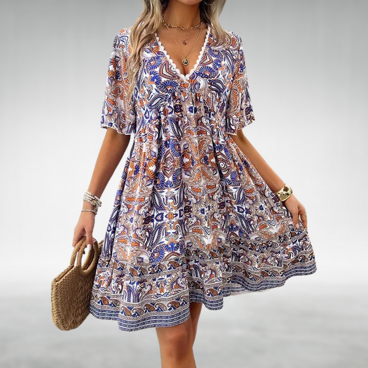 Quinley | Boho Swing Dress
