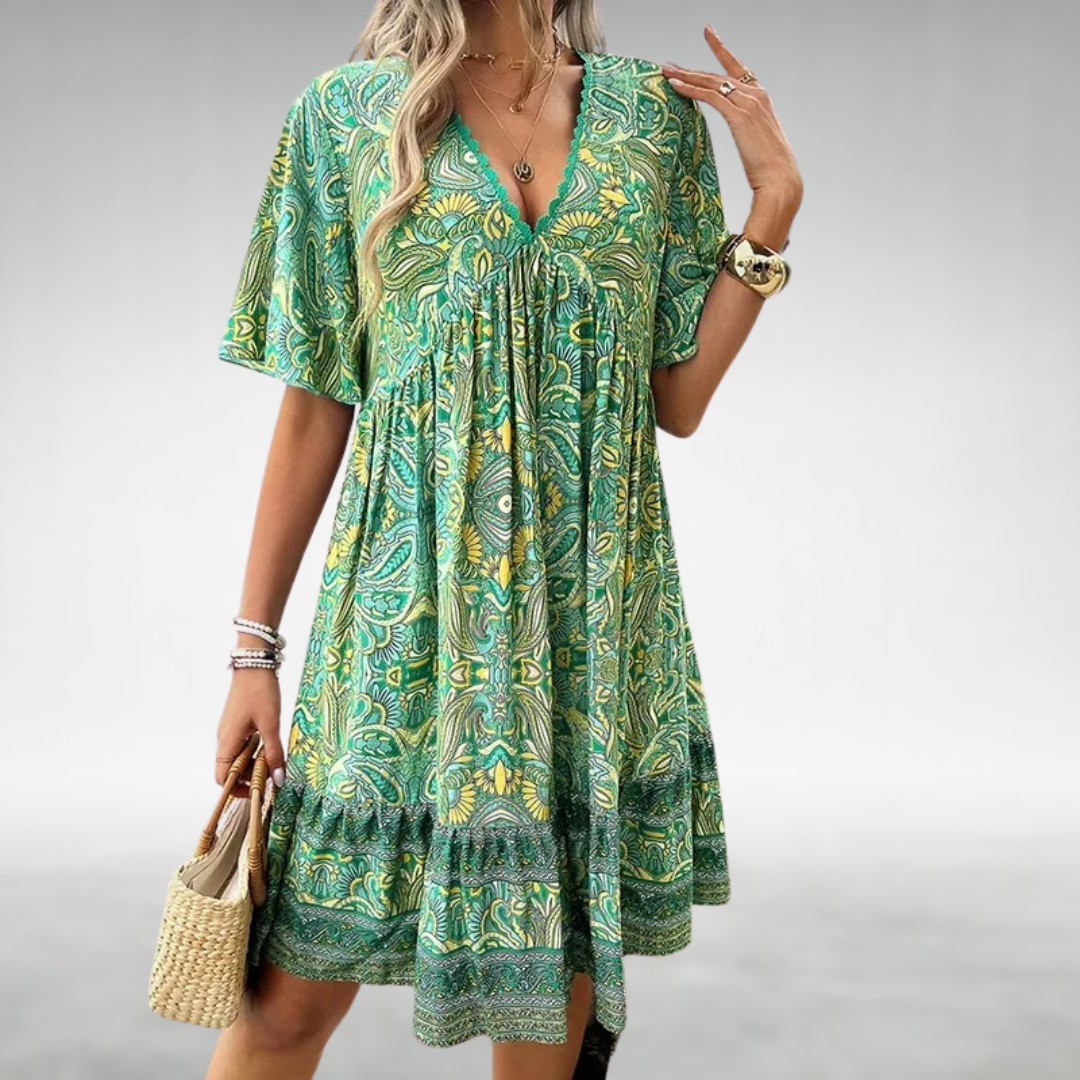 Quinley | Boho Swing Dress