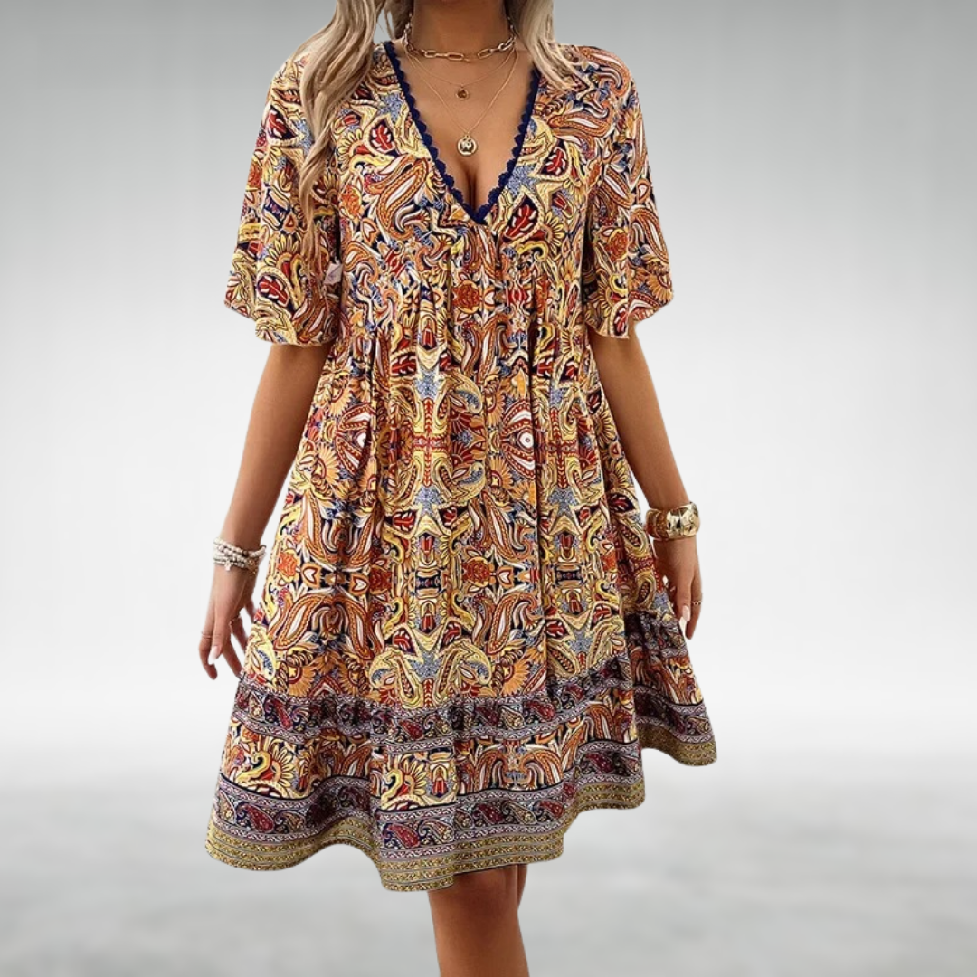 Quinley | Boho Swing Dress