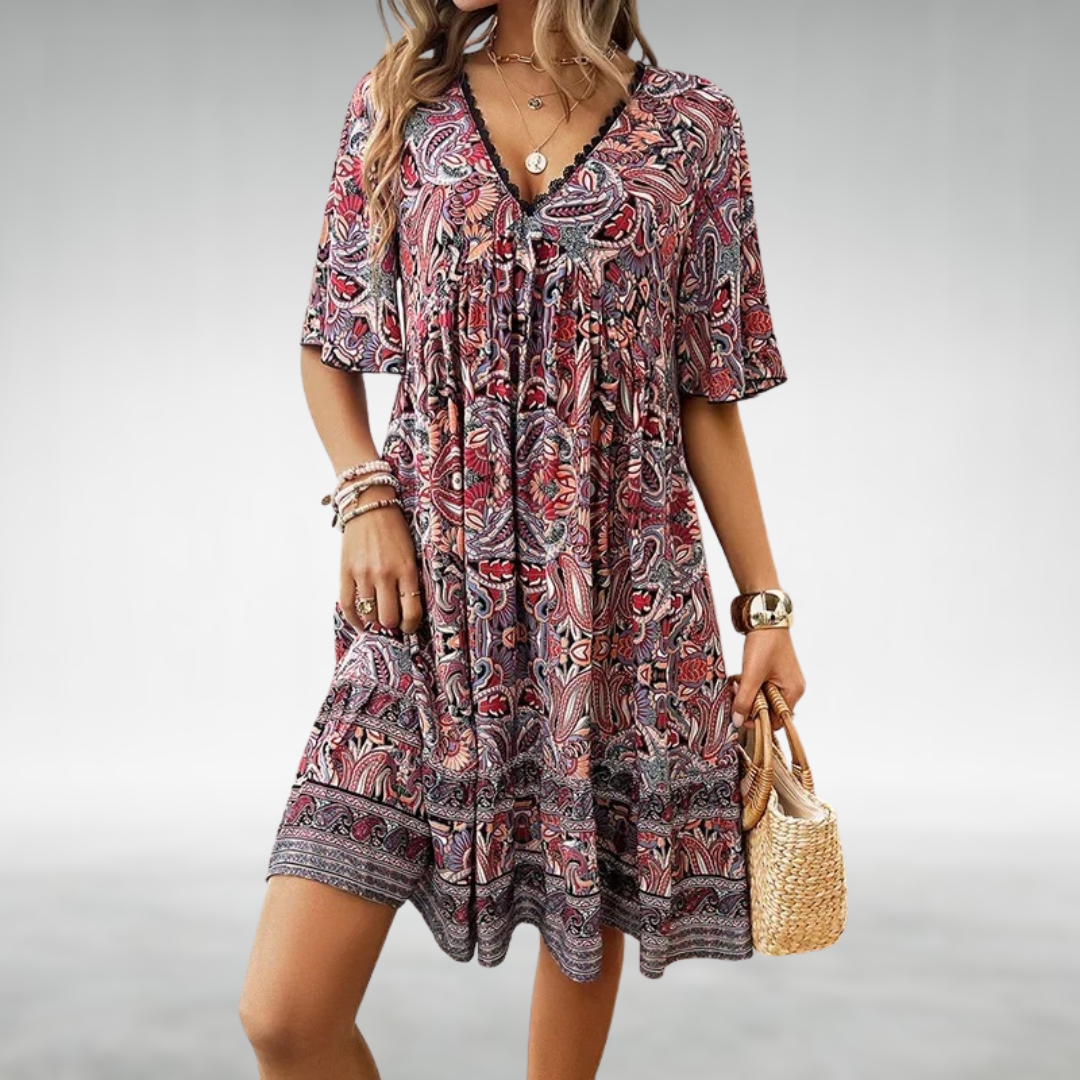 Quinley | Boho Swing Dress