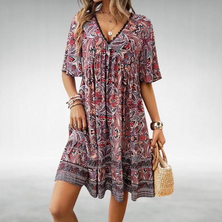 Quinley | Boho Swing Dress