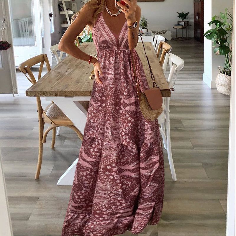 Gweneth | Sleeveless Boho Dress