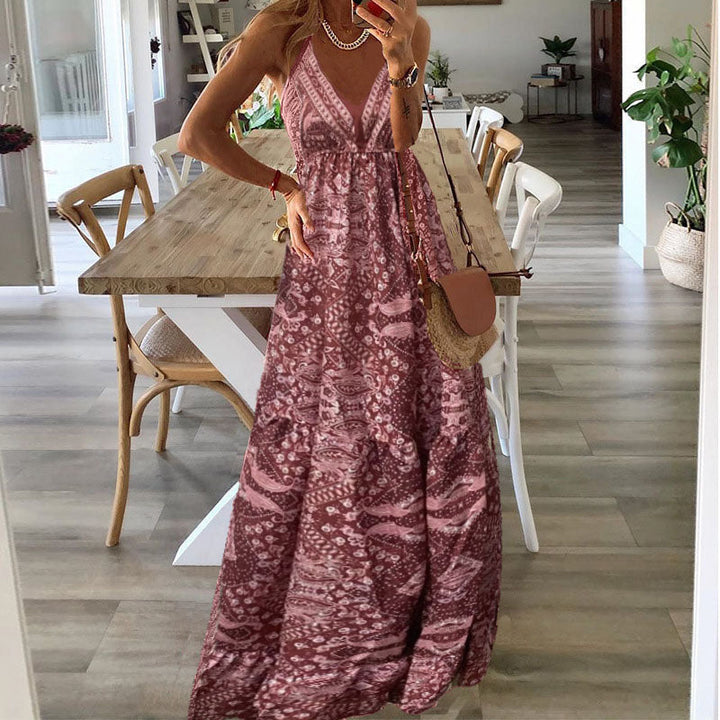 Gweneth | Sleeveless Boho Dress