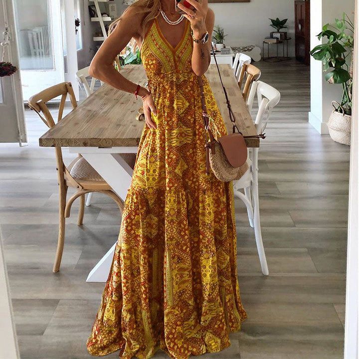Gweneth | Sleeveless Boho Dress