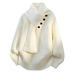 Arielle | Cozy Scarf-Neck Sweater — 1