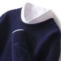 Lucy | Merino Wool Crew Neck Sweater — 6