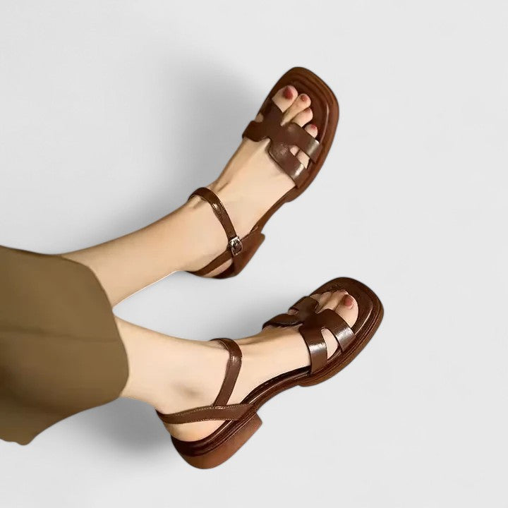 Clover | Elegant Leather Sandals