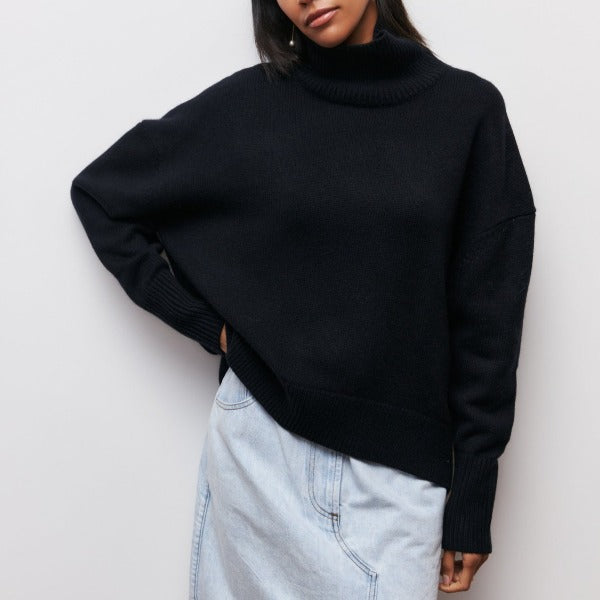 Ruth | Cashmere Luxe Turtleneck Sweater — 7