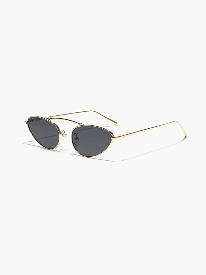 Navaya | Slim Oval Sunglasses