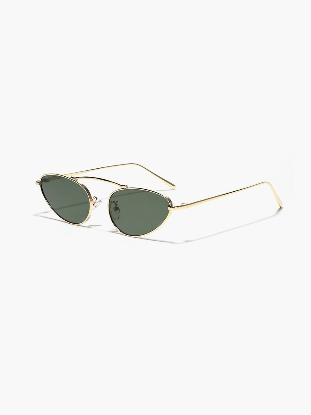 Navaya | Slim Oval Sunglasses