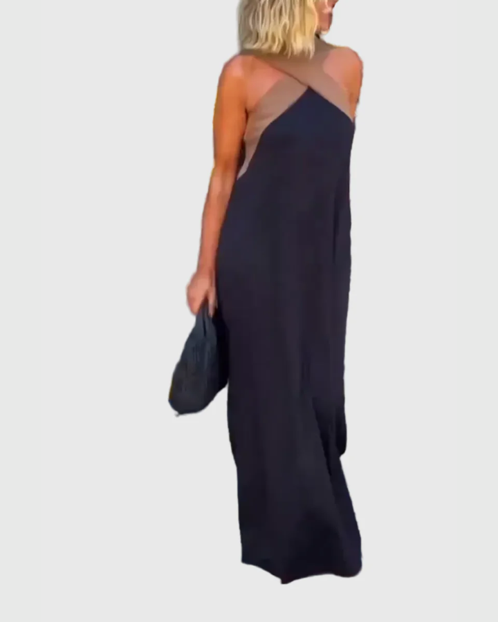 Elena | Elegant Flowing Maxi Dress