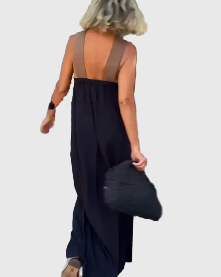 Elena | Elegant Flowing Maxi Dress
