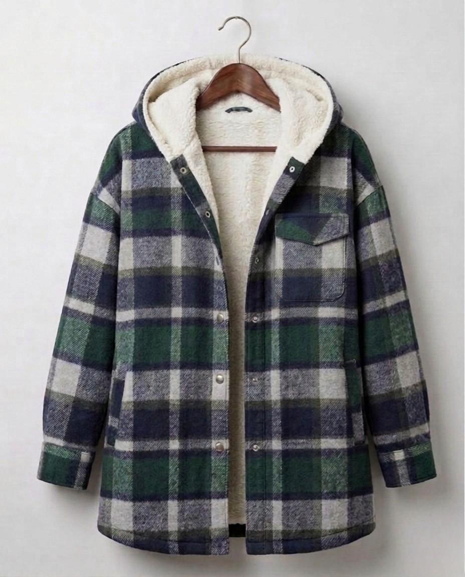 Piper | Hooded Flannel Shacket