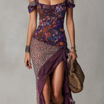 Floral Leopard Print Maxi Dress – Megan Dallas (4)