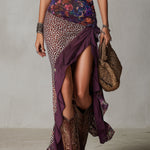 Floral Leopard Print Maxi Dress – Megan Dallas (5)