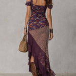 Floral Leopard Print Maxi Dress – Megan Dallas (3)