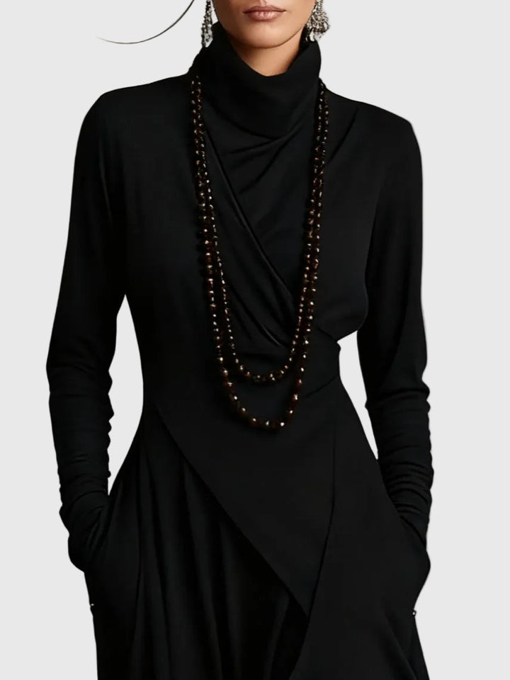 Violet | Pleated Maxi Dress