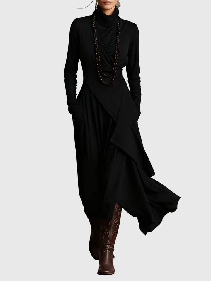 Violet | Pleated Maxi Dress
