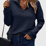Molly | Elegant Half-Zip Sweater — 6