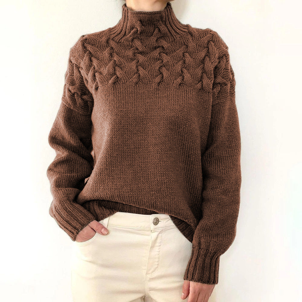 Elena | Warm Knitted Turtleneck — 7