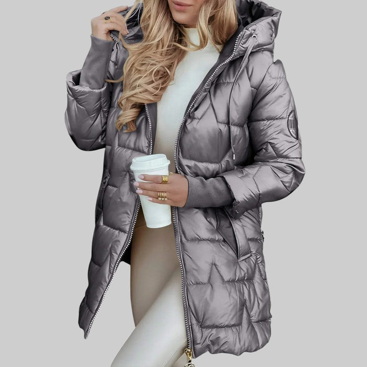 Cecilia | Elegant Hooded Fall Coat
