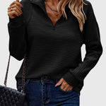 Molly | Elegant Half-Zip Sweater — 4