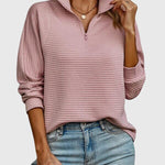Molly | Elegant Half-Zip Sweater — 8