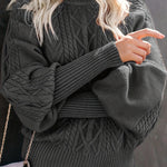 Tinsley - Casual Long Sleeve Knitted Sweater — 10